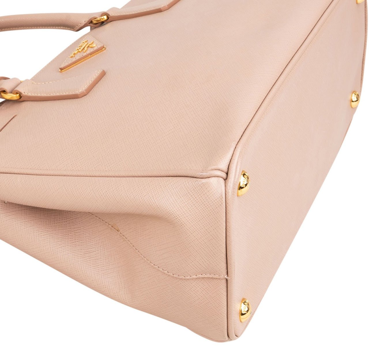Prada Pink Saffiano Leather Galleria Handbag Roze