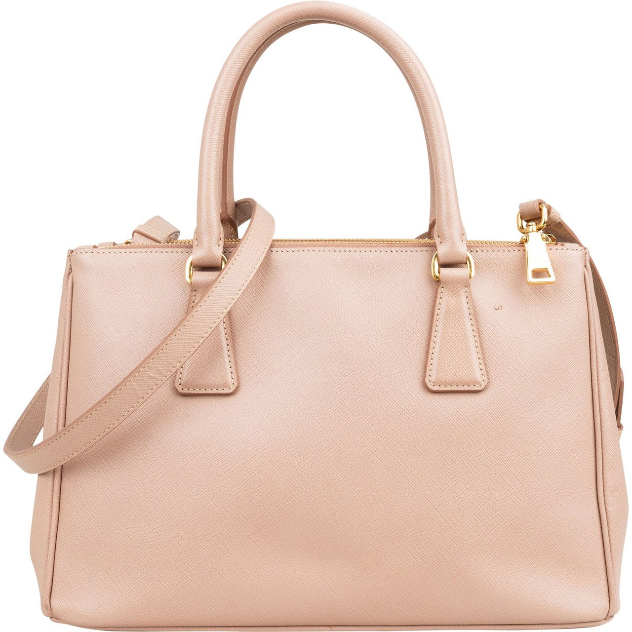 Prada Pink Saffiano Leather Galleria Handbag Roze