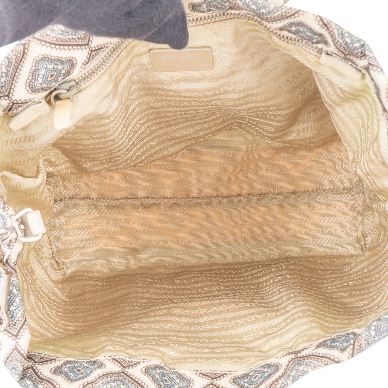 Prada Prada Limited Structure Handbag Wit