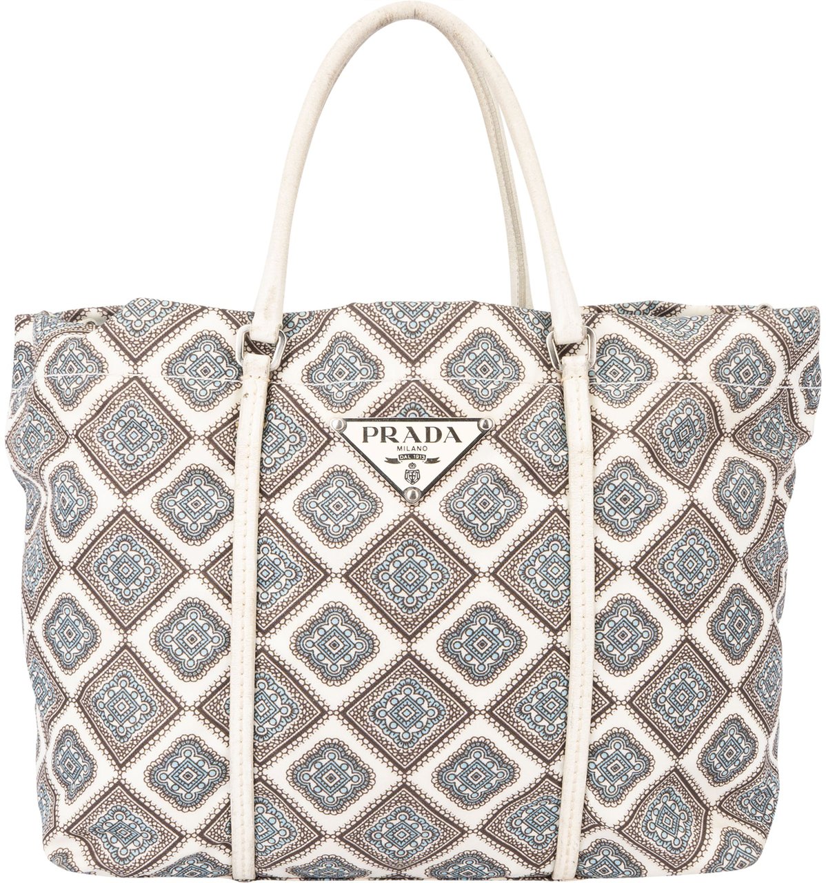 Prada Prada Limited Structure Handbag Wit