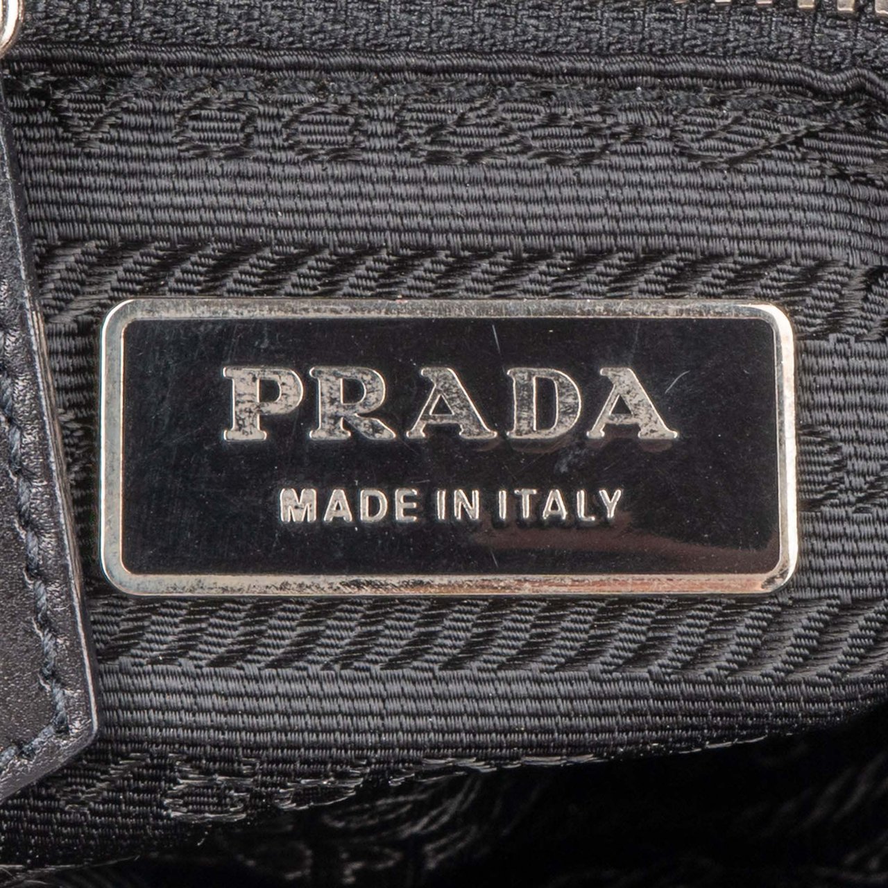 Prada Prada Nylon Snap Link Shoulder Bag Divers