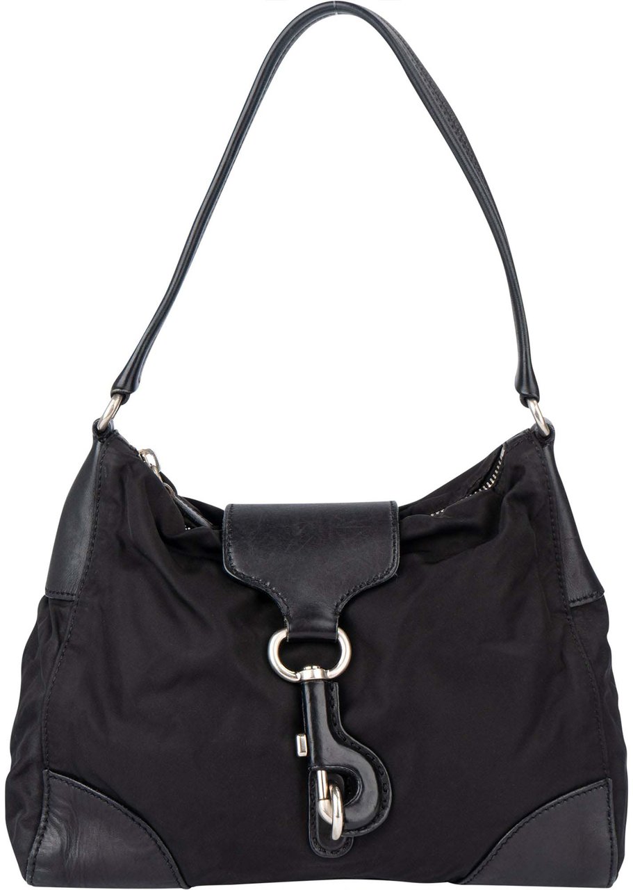 Prada Prada Nylon Snap Link Shoulder Bag Divers