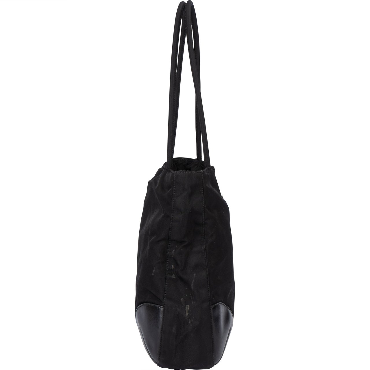 Prada Prada Black Nylon Triangle Handbag Divers