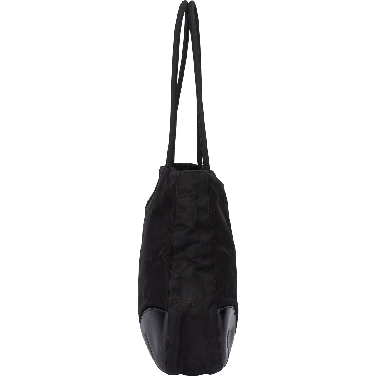 Prada Prada Black Nylon Triangle Handbag Divers