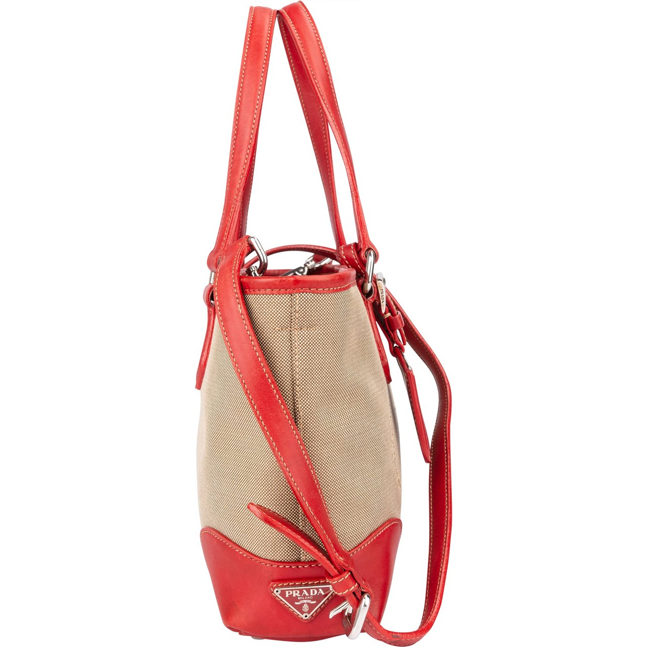 Prada Prada Classic Jacquard Handbag Divers