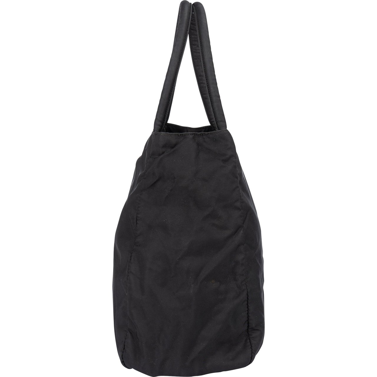 Prada Prada Black Nylon Triangle Handbag Divers