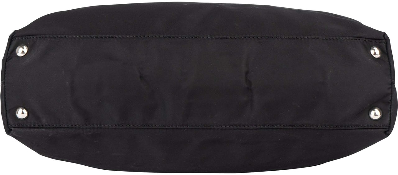 Prada Prada Black Nylon Triangle Handbag Divers
