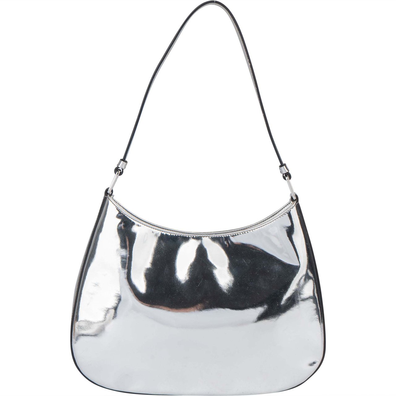 Prada Prada Silver Triangle Cleo Shoulder Bag Divers