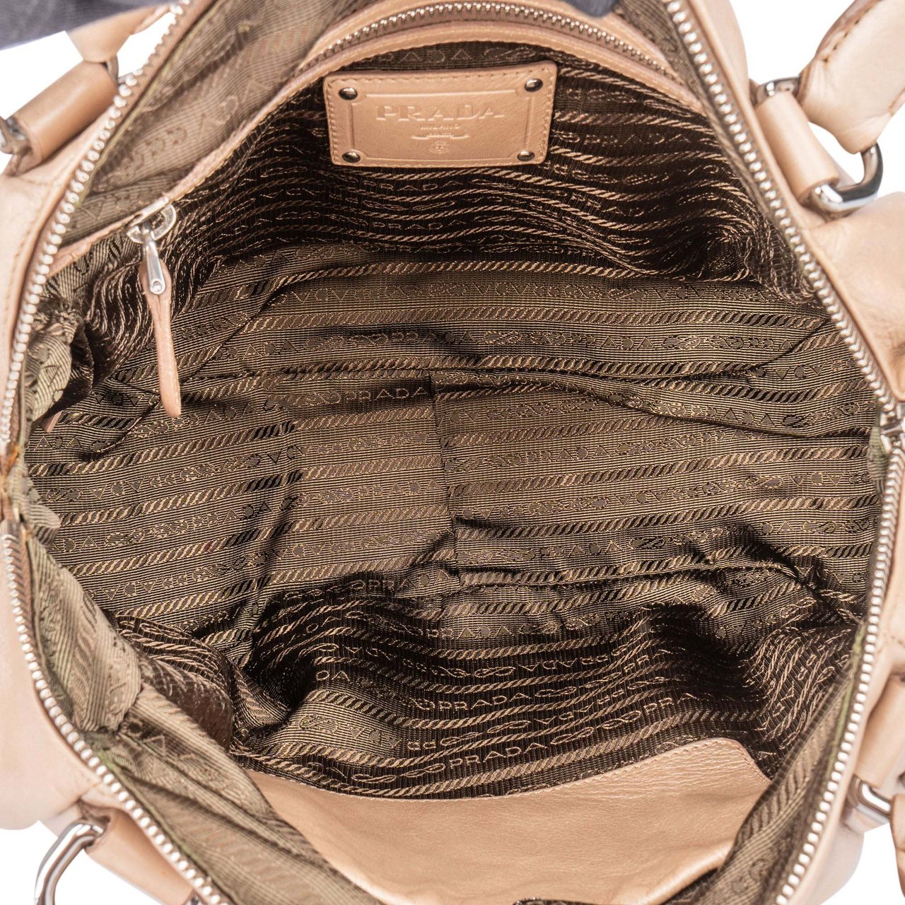 Prada Prada Classic Leather Vitello Handbag Divers