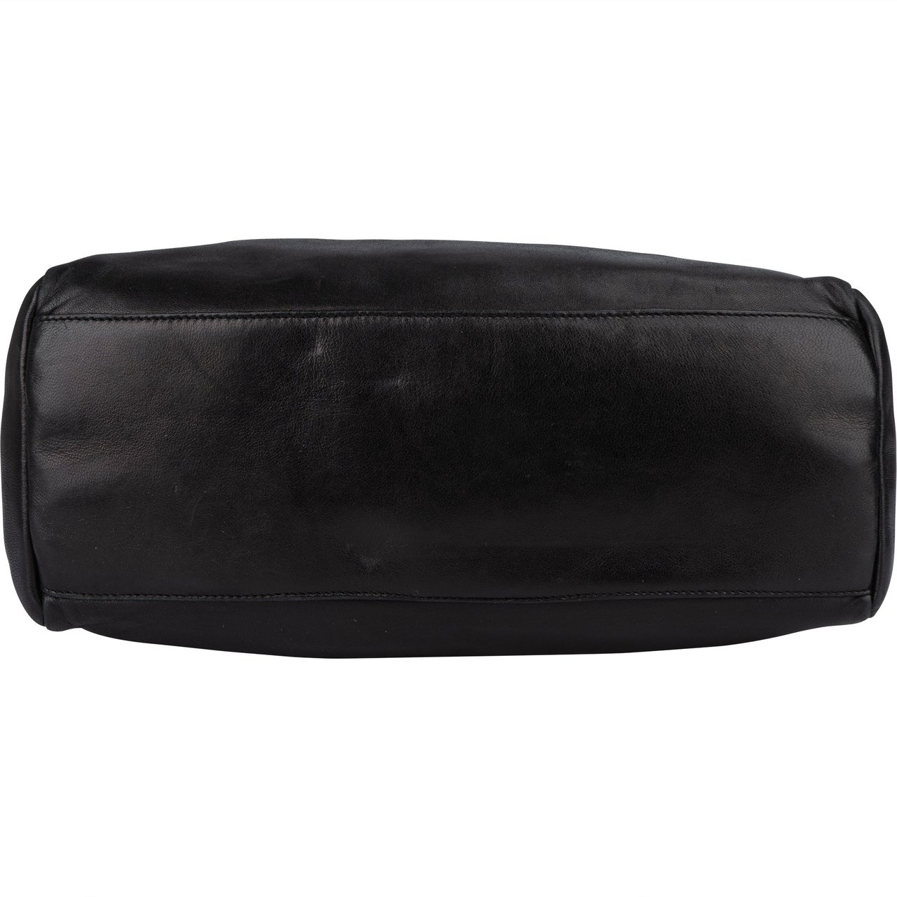 Prada Prada Premium Leather City Handbag Zwart