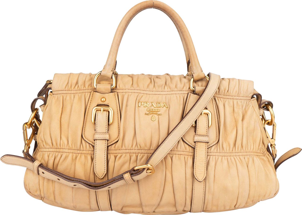 Prada Prada Quilted Leather City Handbag Divers