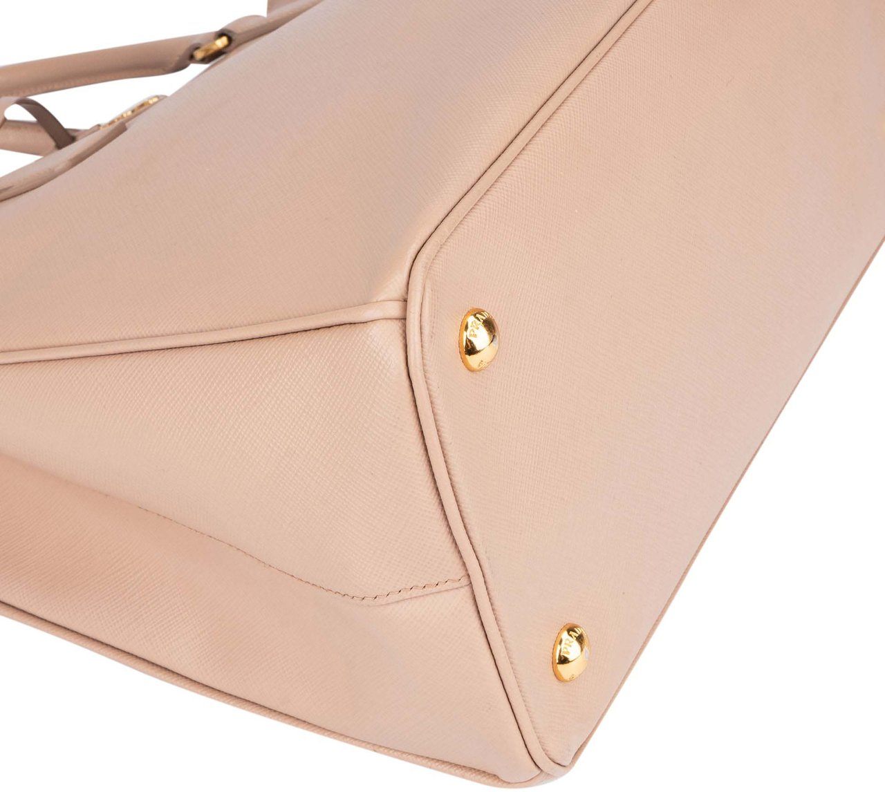 Prada Prada Pink Saffiano Leather Gallieria Handbag Roze