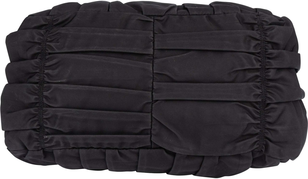 Prada Prada Quilted Nylon City Handbag Zwart