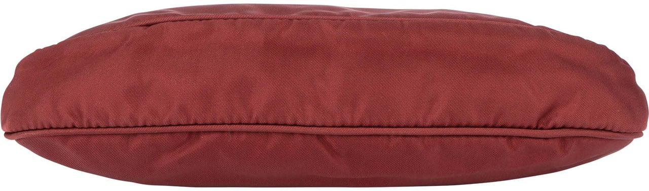 Prada Prada Red Nylon Triangle Cleo Shoulder Bag Rood