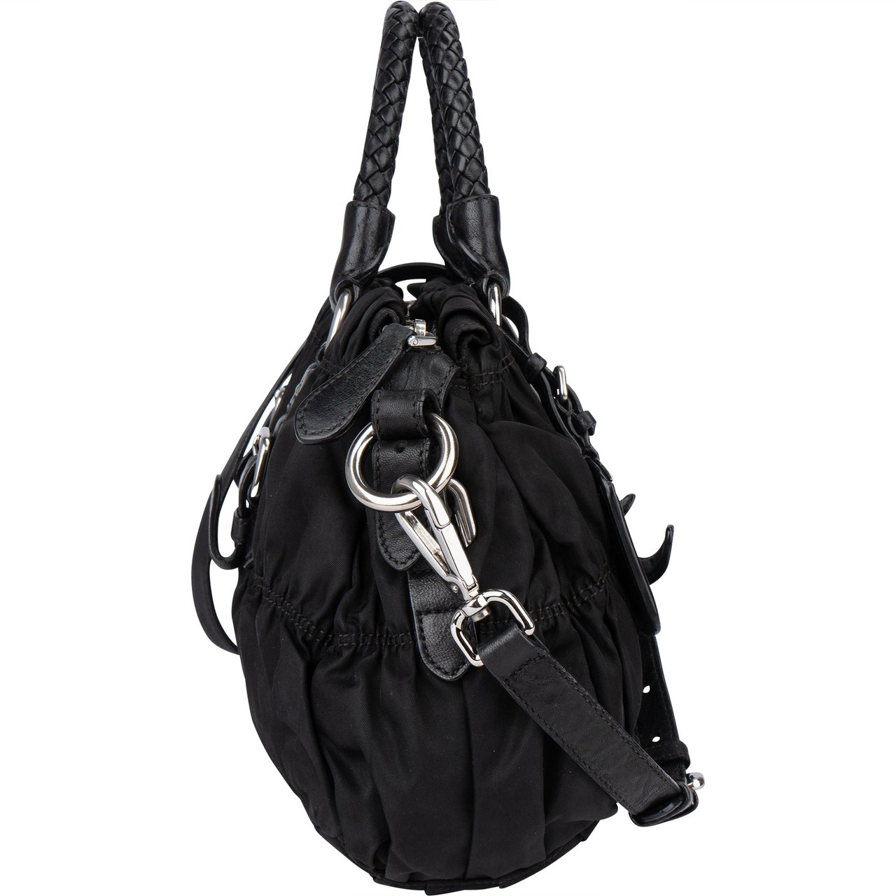Prada Prada Quilted Nylon City Handbag Divers
