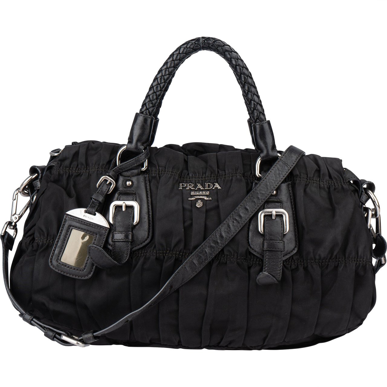 Prada Prada Quilted Nylon City Handbag Divers