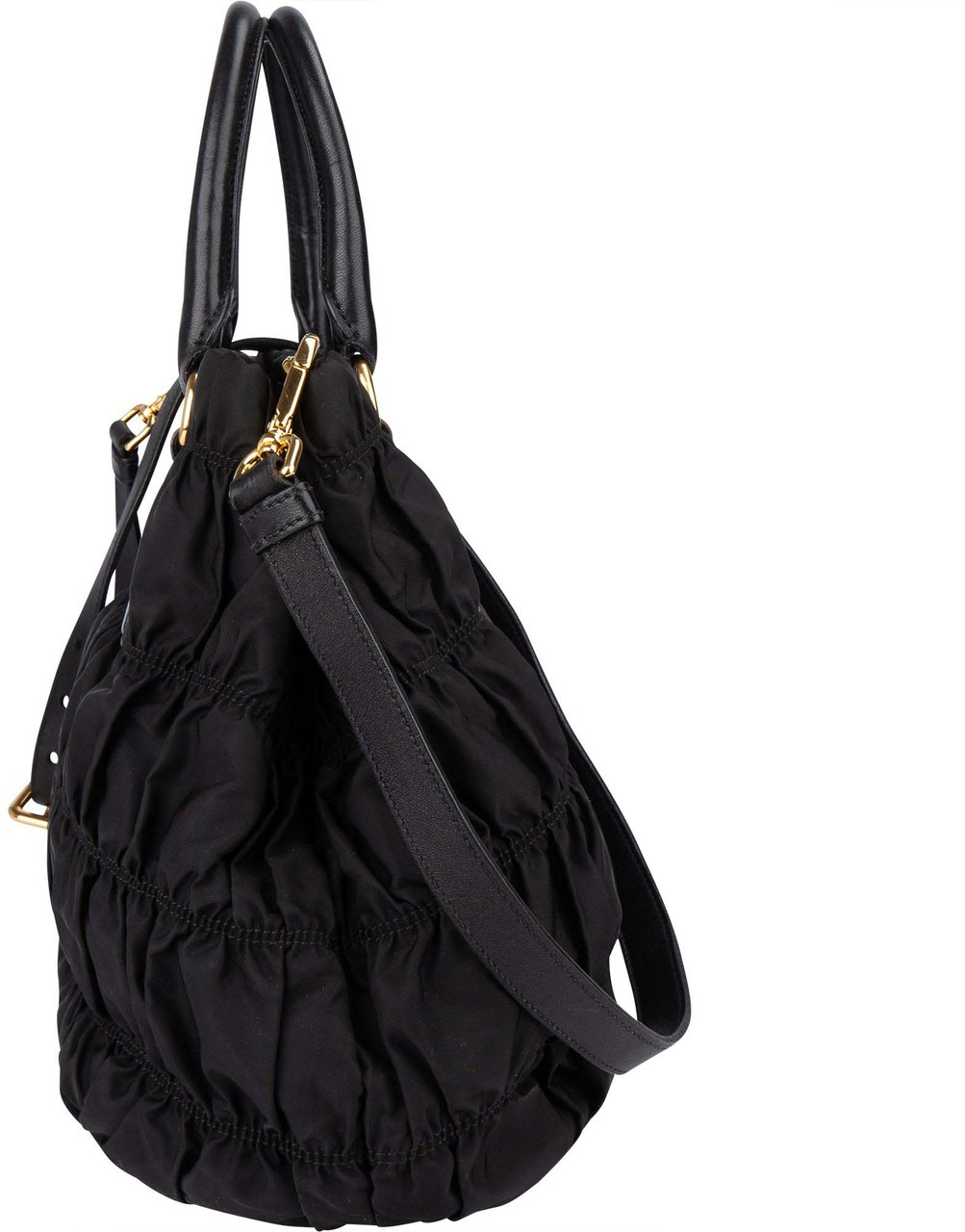 Prada Prada Quilted Nylon City Handbag Divers
