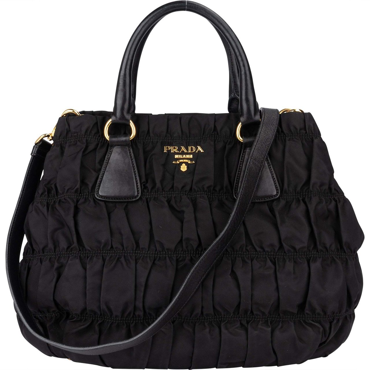 Prada Prada Quilted Nylon City Handbag Divers