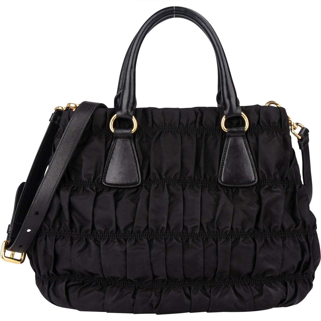 Prada Prada Quilted Nylon City Handbag Divers