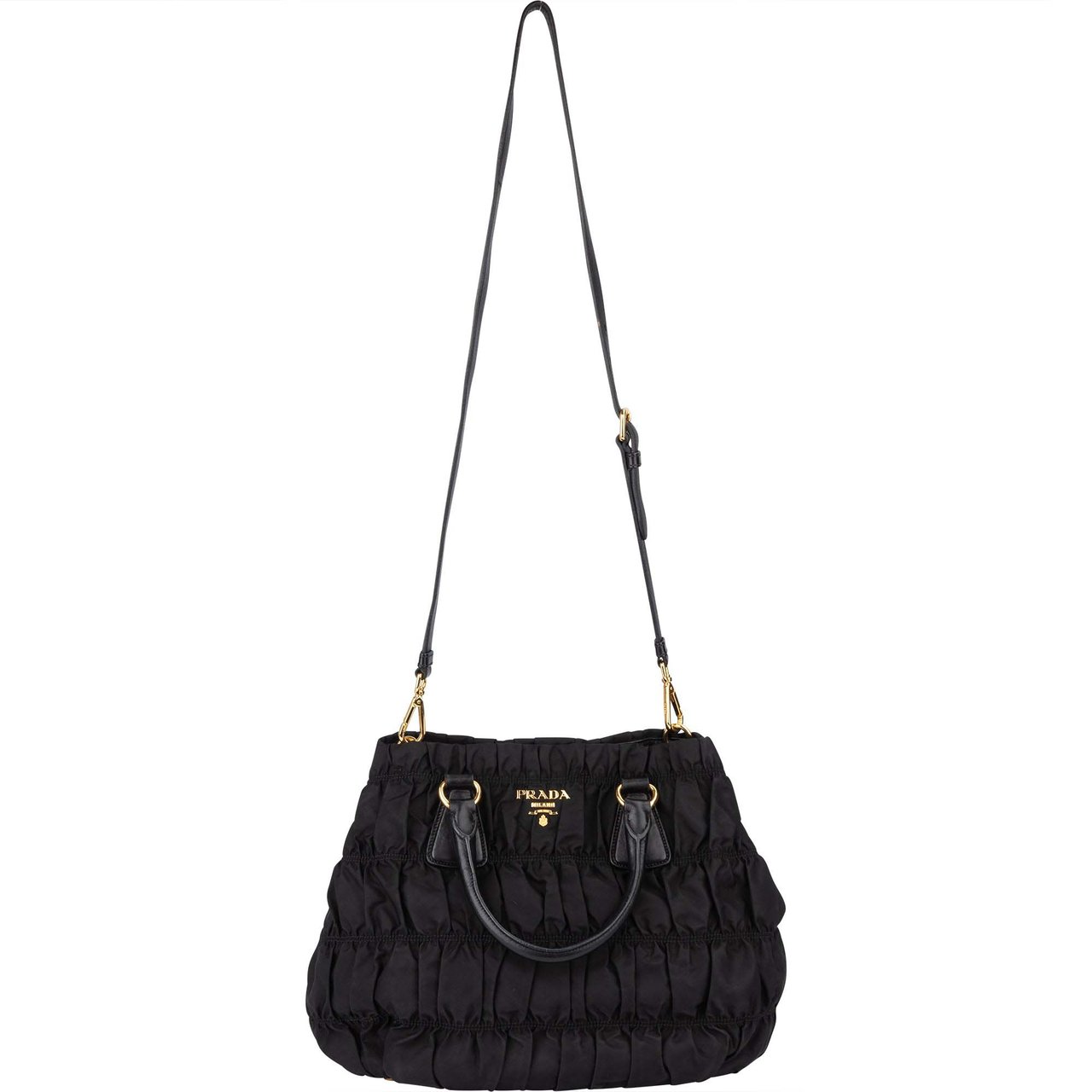 Prada Prada Quilted Nylon City Handbag Divers