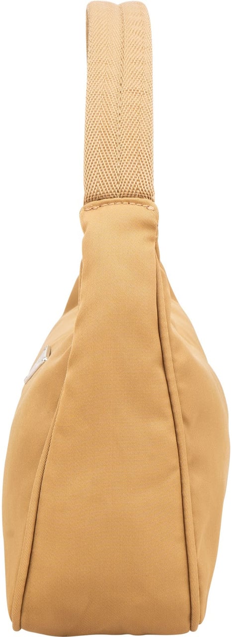 Prada Nylon Triangle Vintage Re-Edition Handbag Beige