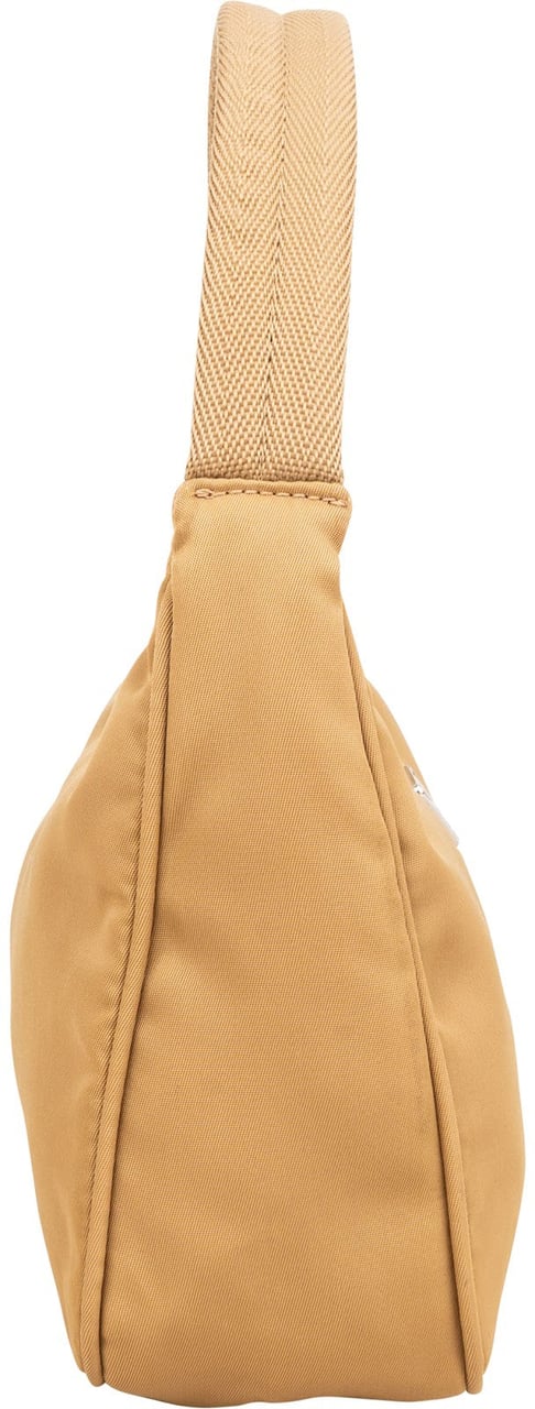 Prada Nylon Triangle Vintage Re-Edition Handbag Beige