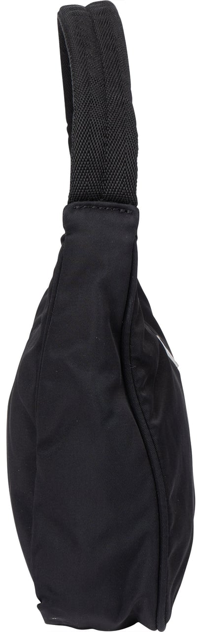 Prada Prada Black Nylon Triangle Vintage Re-Edition Handbag Zwart