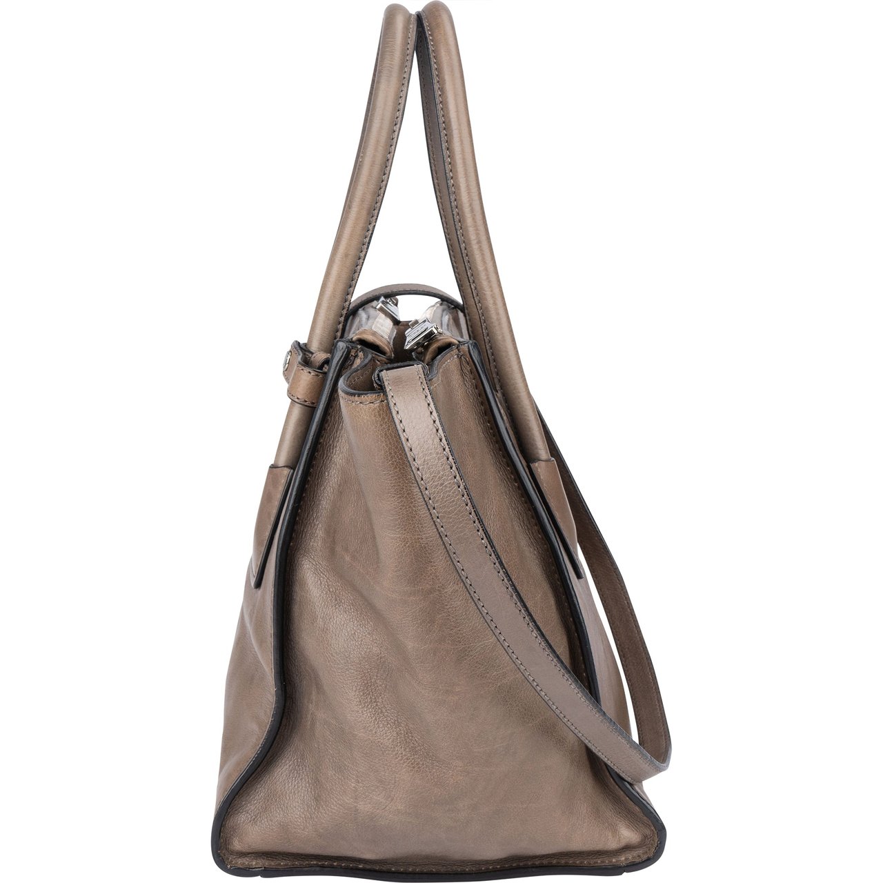 Prada Prada Leather Vitello Handbag Divers