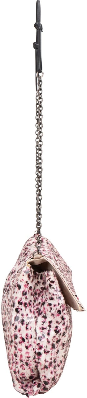 Prada Sequin Embellished Flap Shoulder Bag Roze