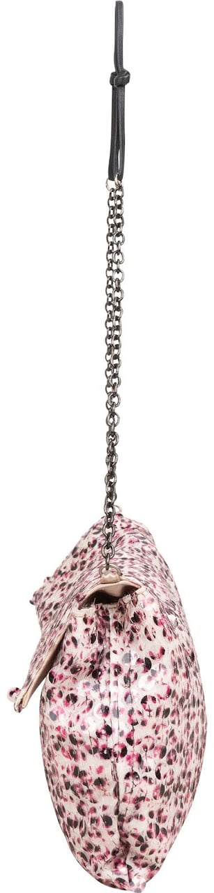 Prada Sequin Embellished Flap Shoulder Bag Roze