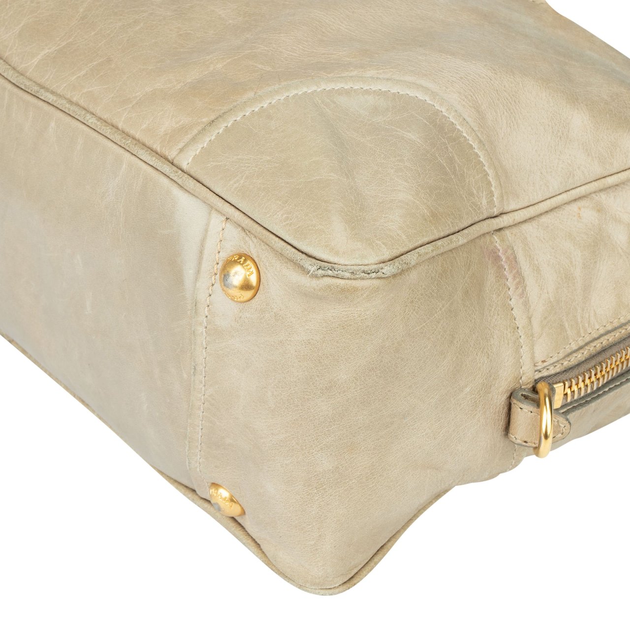 Prada Prada Leather City Handbag Divers
