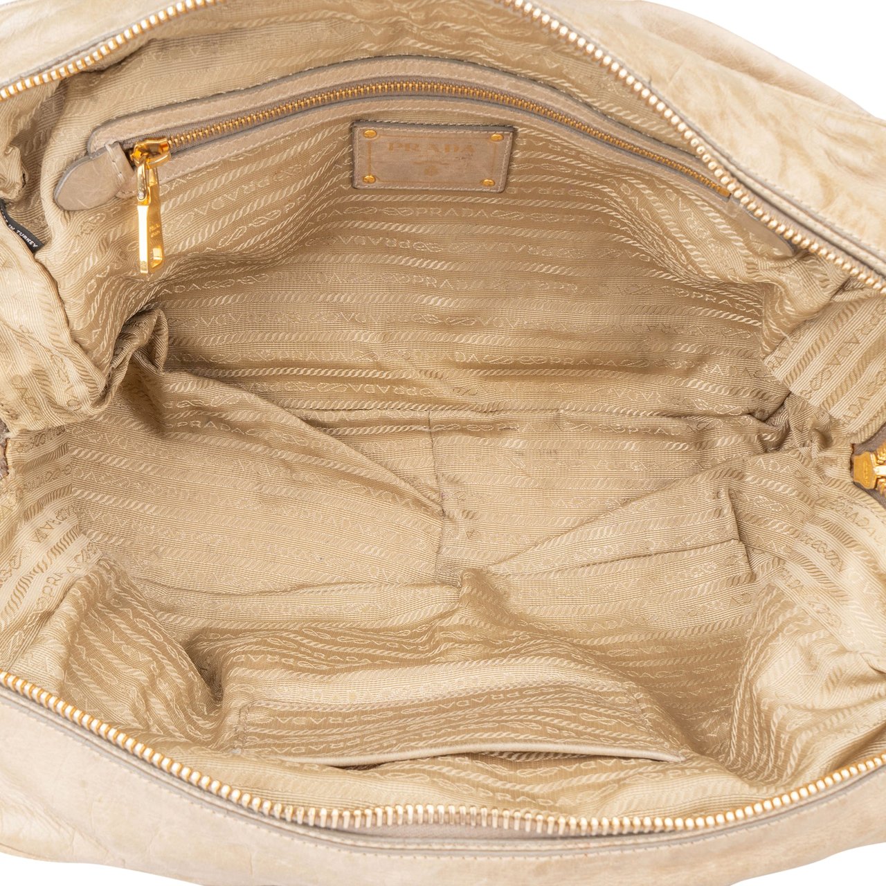 Prada Prada Leather City Handbag Divers