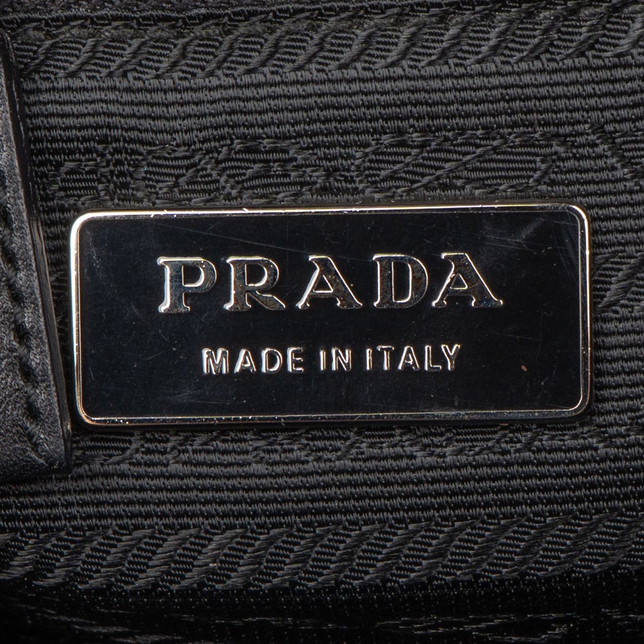 Prada Prada Purple Nylon Triangel Shoulder Bag Paars