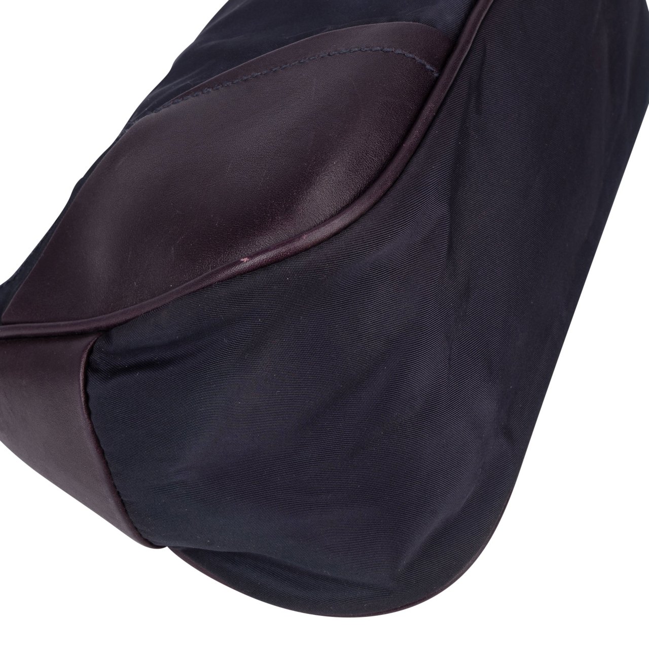 Prada Prada Purple Nylon Triangel Shoulder Bag Paars