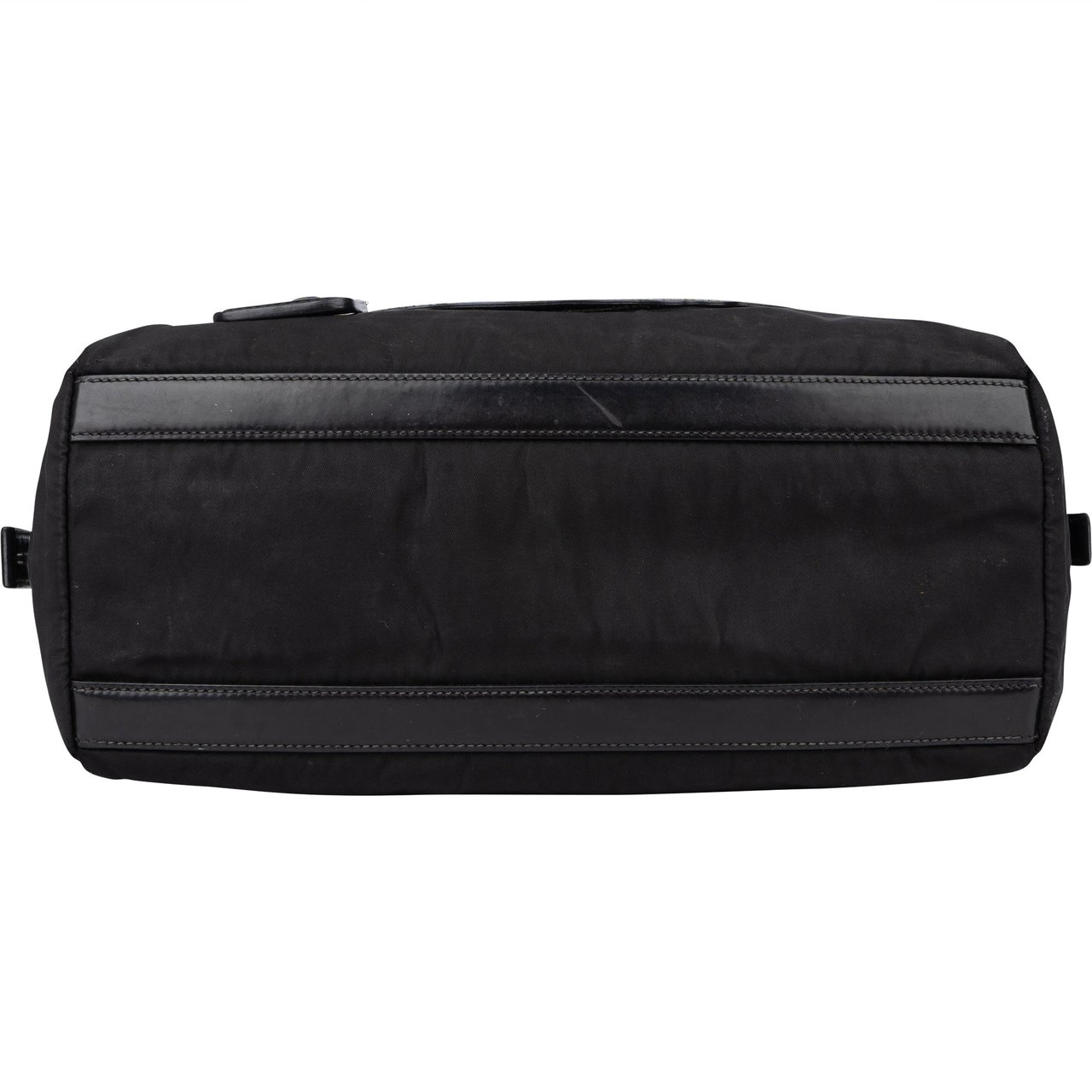 Prada Prada Black Nylon Milano Handbag Zwart