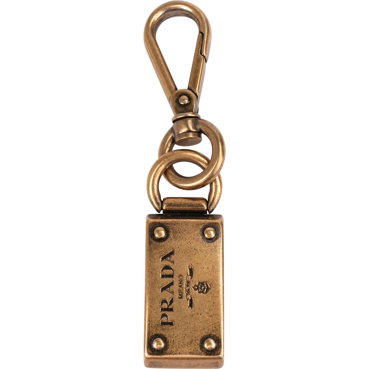 Prada Prada Golden Tag Pendant Divers