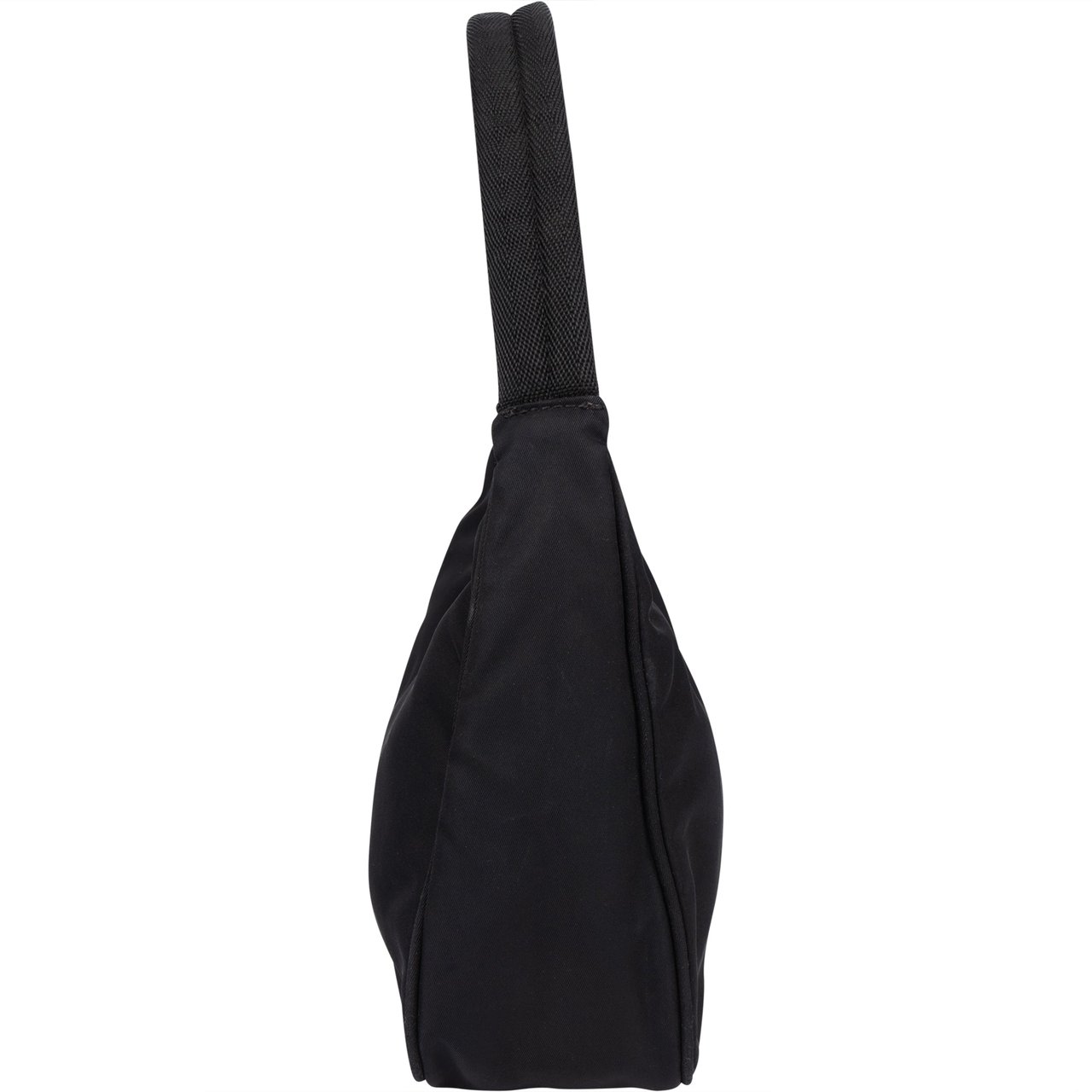 Prada Prada Black Nylon Triangle Vintage Re-Editon Handbag Zwart