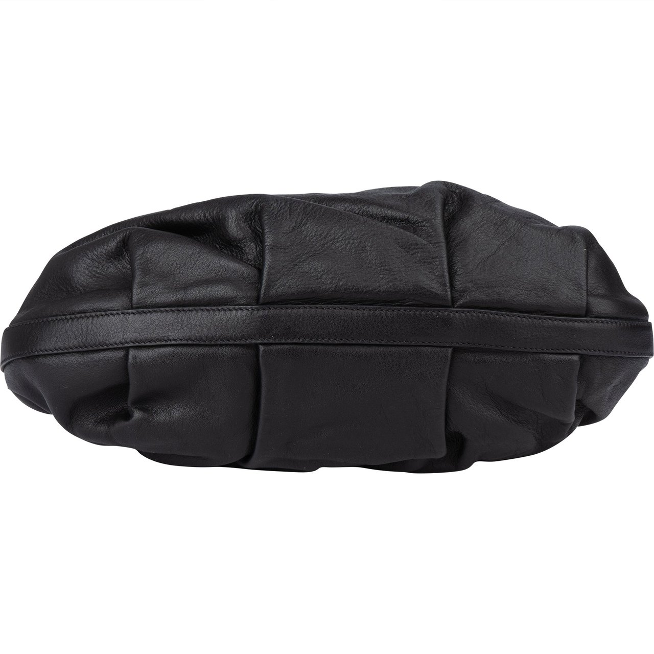 Prada Prada Classic Leather Handbag Zwart