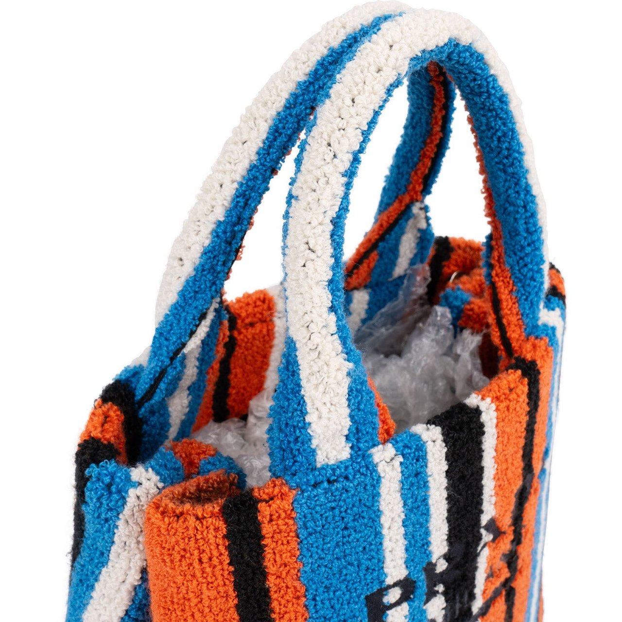 Prada Multicolor Terry Tote Handbag Divers