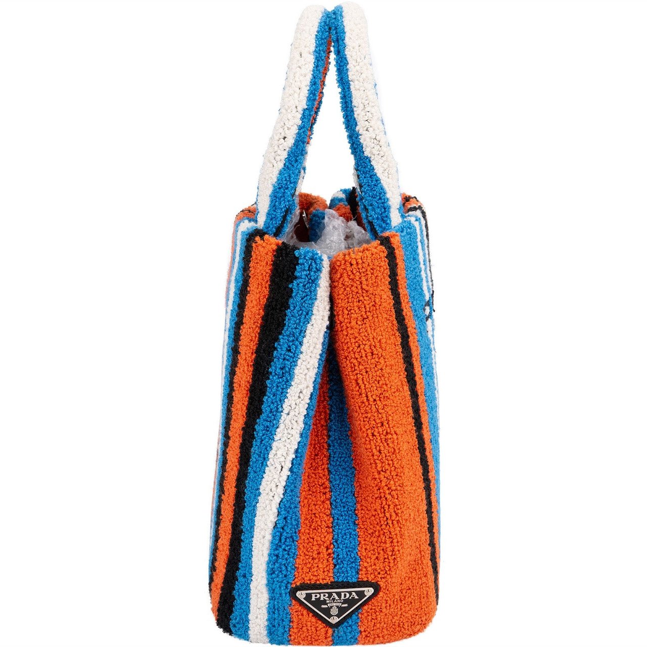 Prada Multicolor Terry Tote Handbag Divers
