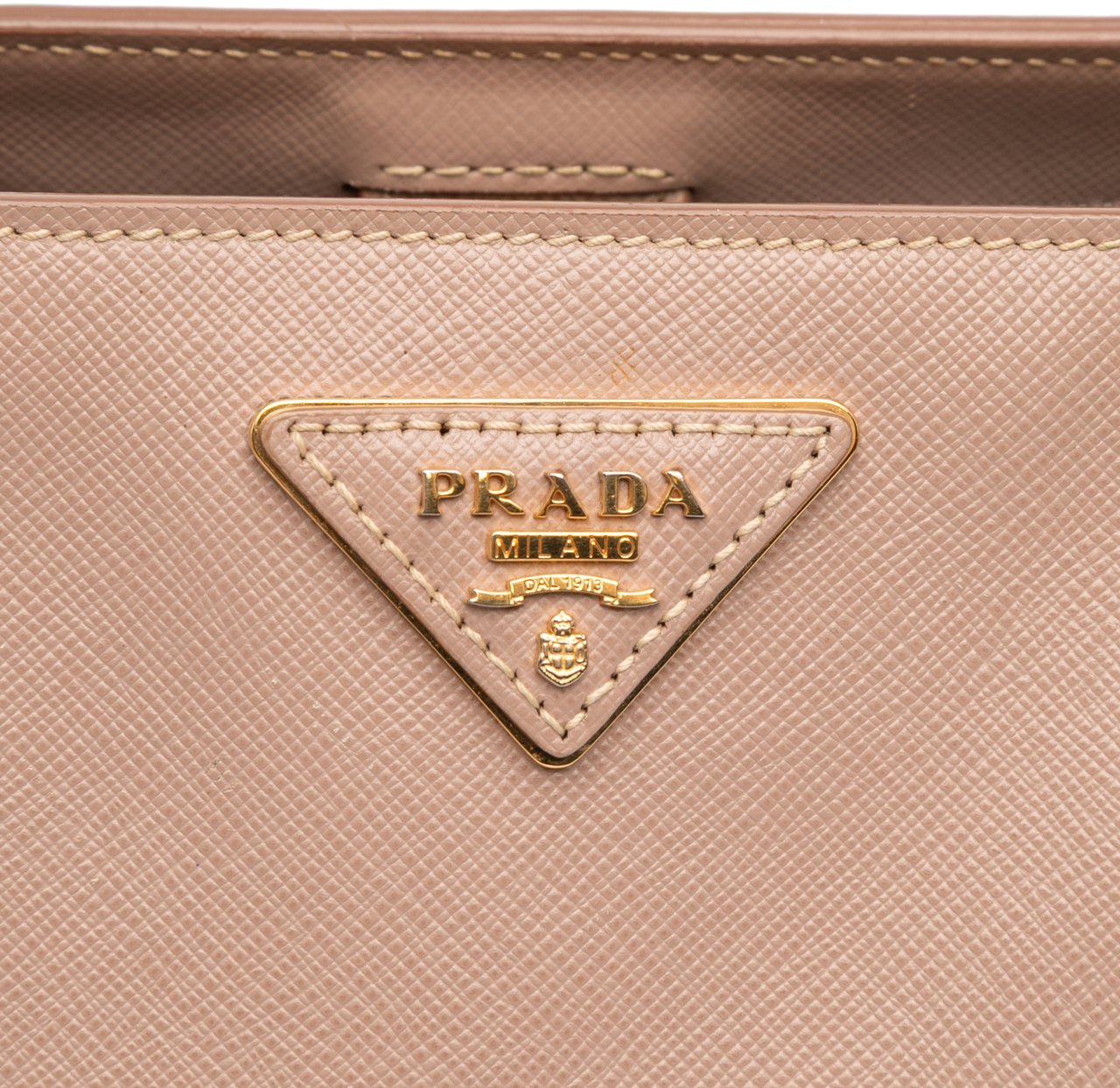 Prada Medium Saffiano Lux Galleria Satchel Bruin