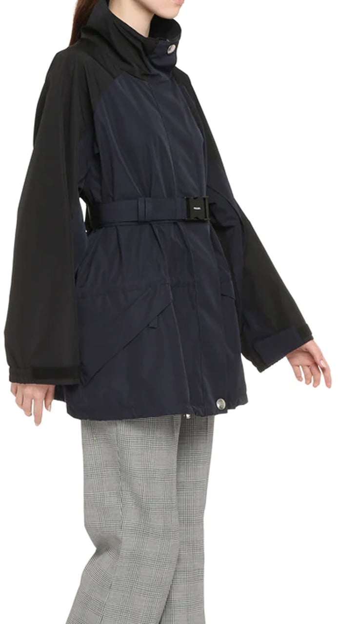 Prada Prada Windbreaker Jacket Blauw