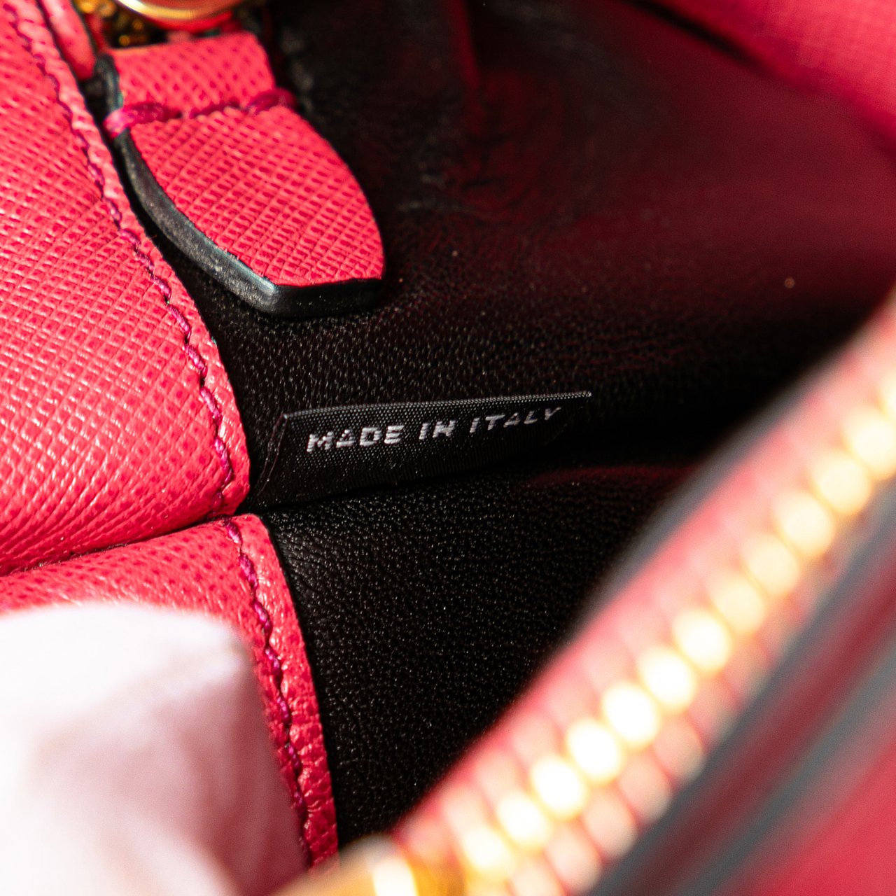 Prada Saffiano Soft Triple Pocket Tote Roze