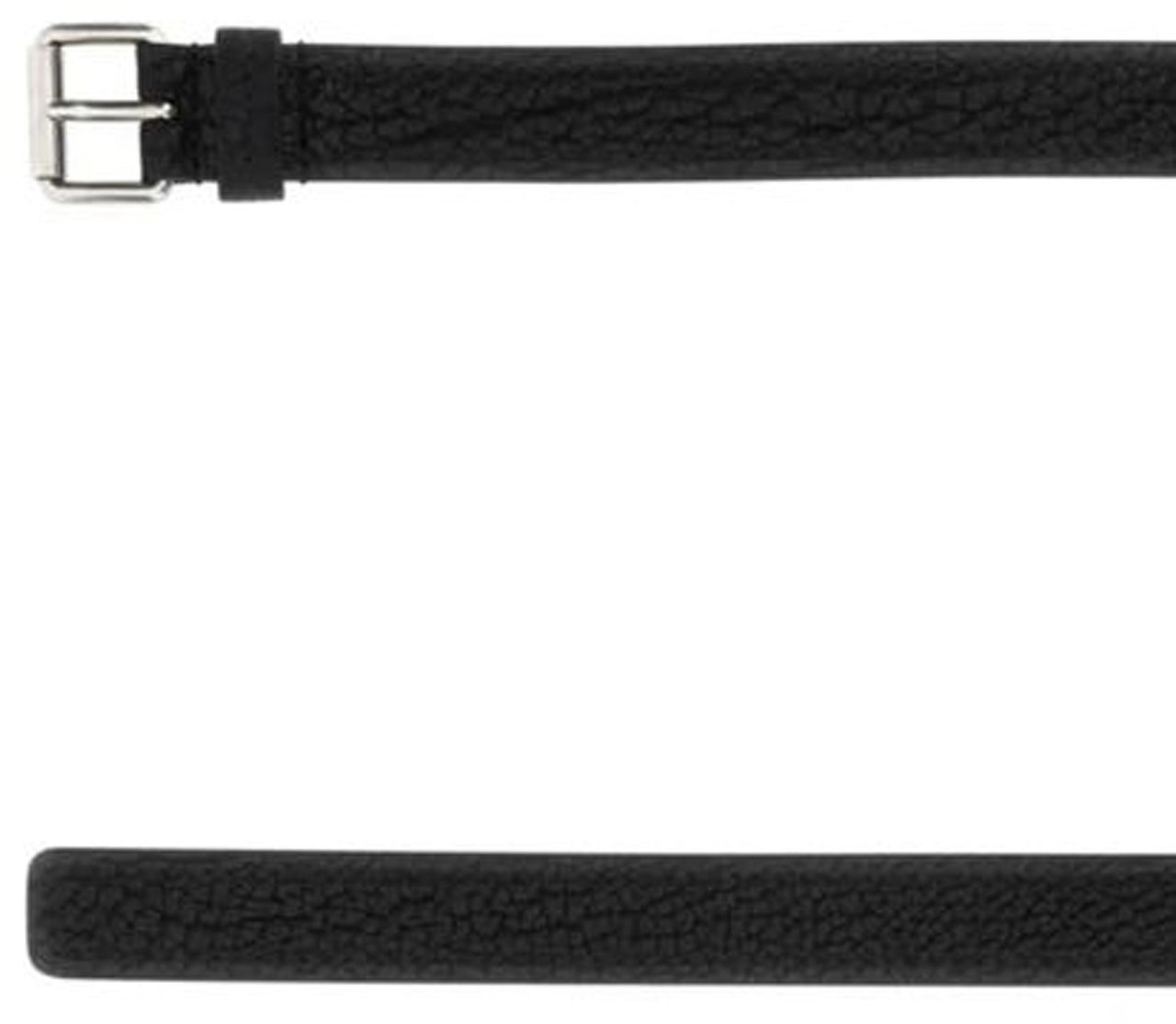 Prada Prada Leather Belt Zwart