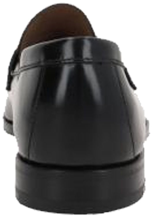 Prada Prada Herren Leather Loafers Zwart