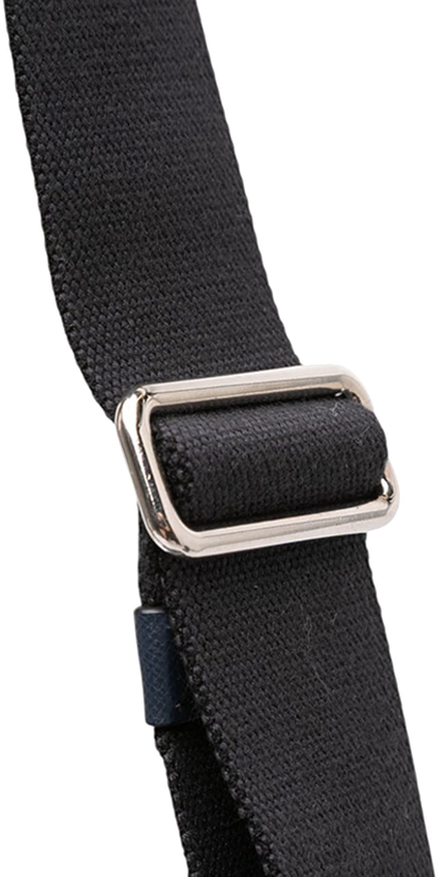 Prada Denim Canapa Bijoux Satchel Blauw