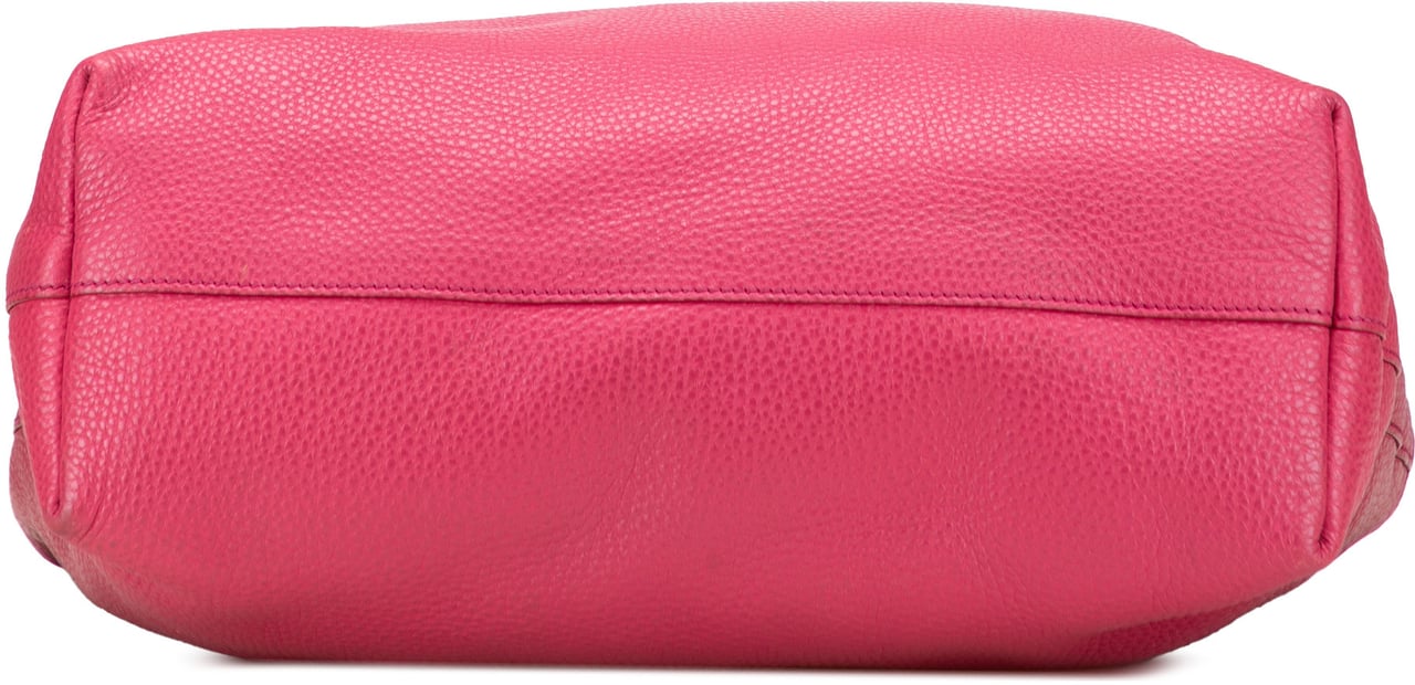 Prada Vitello Daino Open Convertible Tote Roze