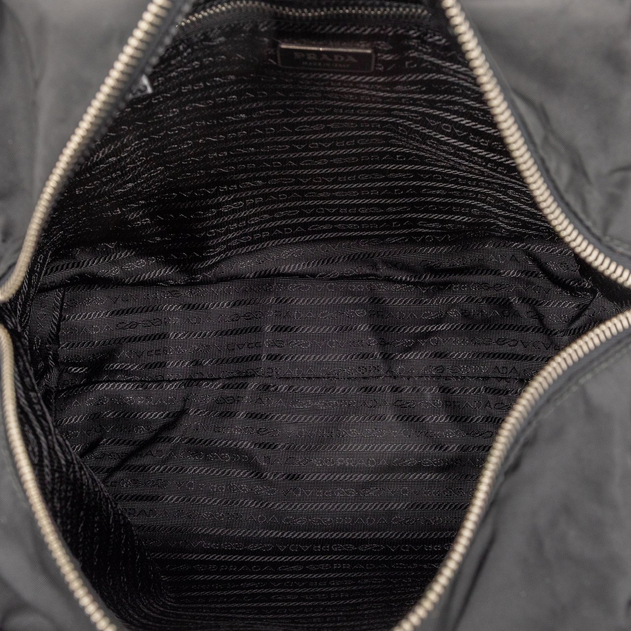 Prada Tessuto Satchel Zwart