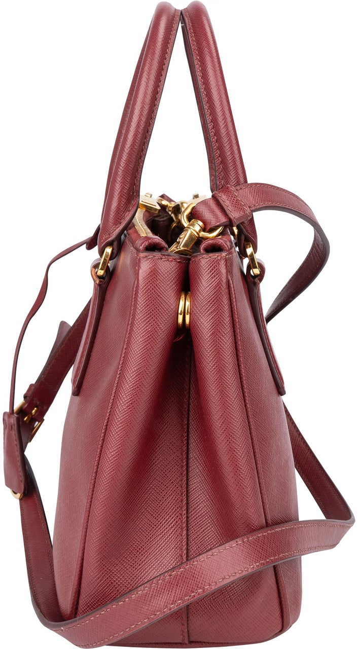 Prada Prada Saffiano Leather Galleria Handbag Divers