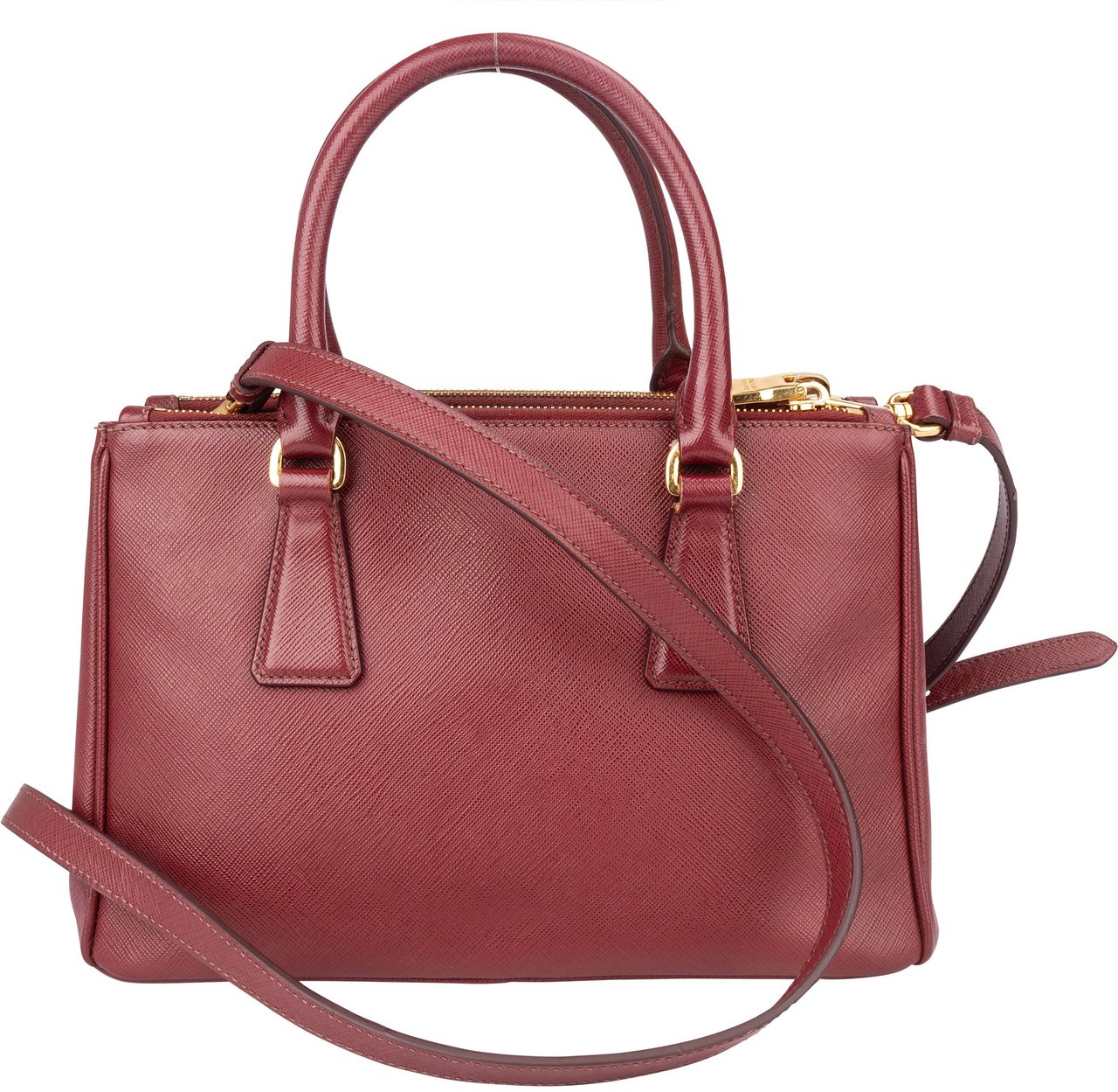 Prada Prada Saffiano Leather Galleria Handbag Divers